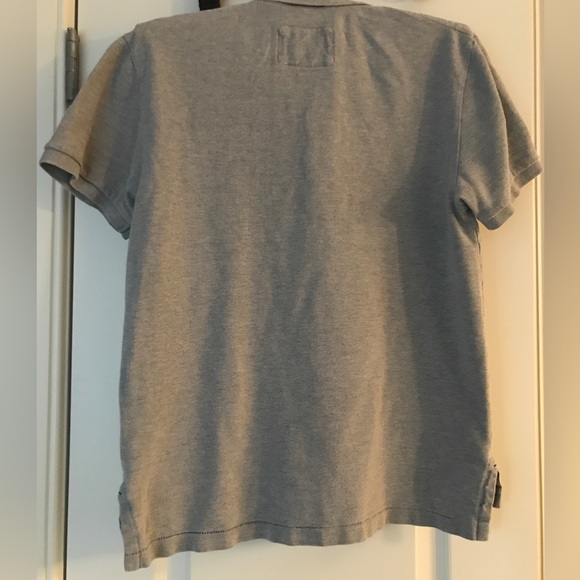 American Eagle AEO gray polo Medium. Vintage fit - Picture 2 of 5